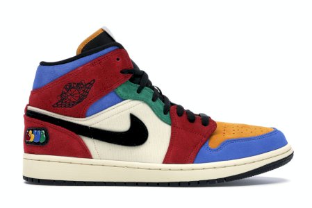 Air Jordan 1 Mid Fearless X Blue The Great 